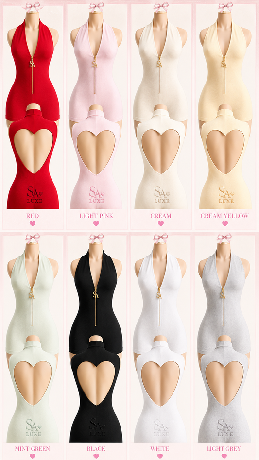 PREORDER | Angel Luxe Backless Romper